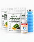 Pack 90 días: Aceite de Orégano + Probiótico + Botella Plegable