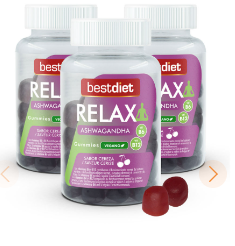 SUP Gominolas Relax 60 Unidades – Sueño Reparador y Antiestrés Natural